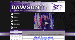 Desktop Screenshot of dawson.esc17.net